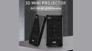 Portable 4K 3D Home Theater Projector: The Future of Entertainment in Your Backpack